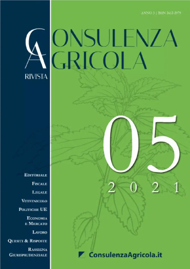 ConsulenzaAgricola 05 2021