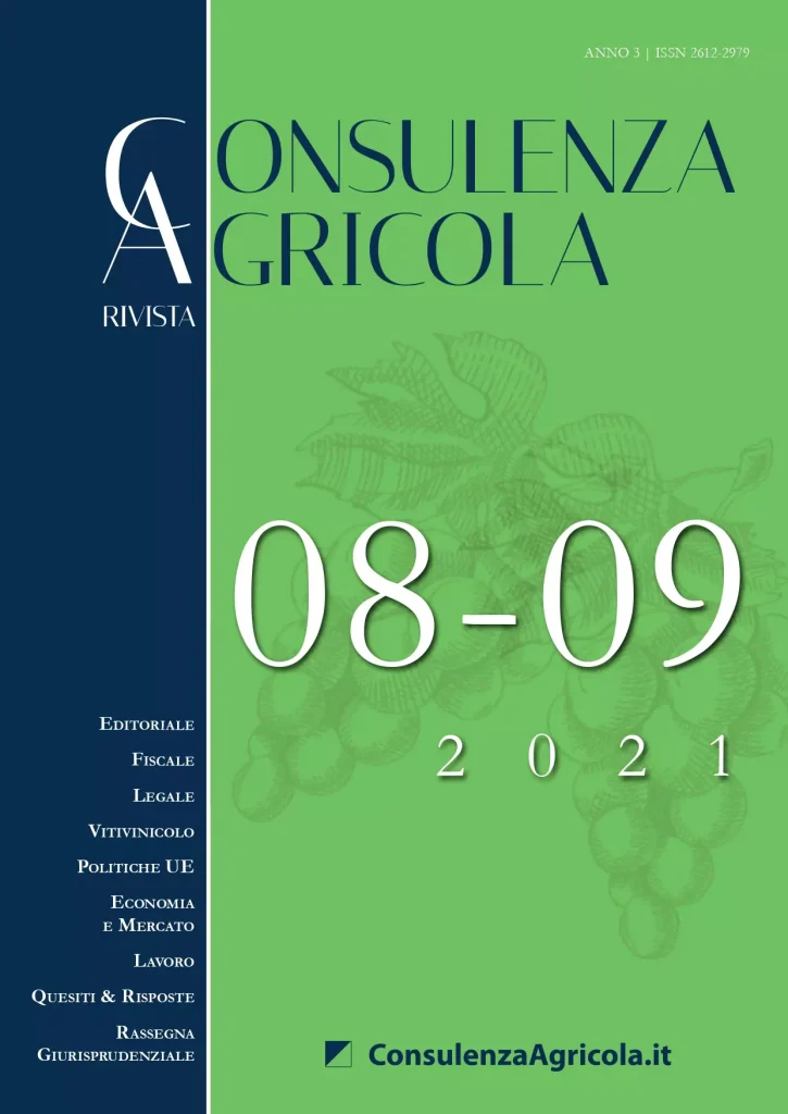 L’acquisto del fondo dall'ISMEA, con patto di riservato dominio 1 ConsulenzaAgricola 08 09 2021 1