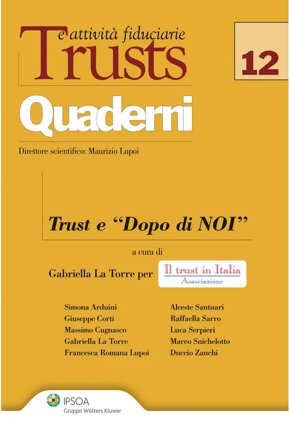 Trusts e attivita fiduciarie