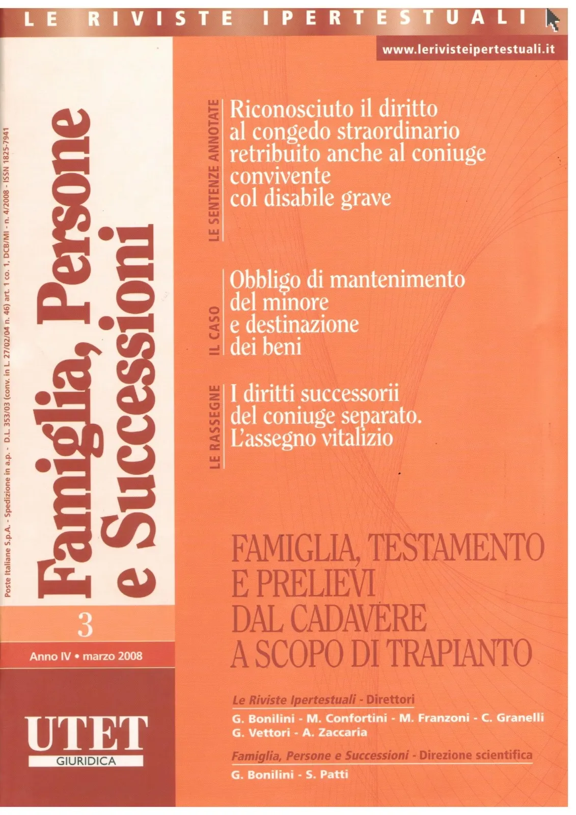 persone famiglia successioni
