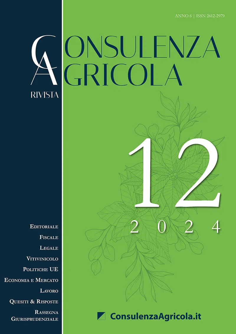 Consulenza agricola 12 2024