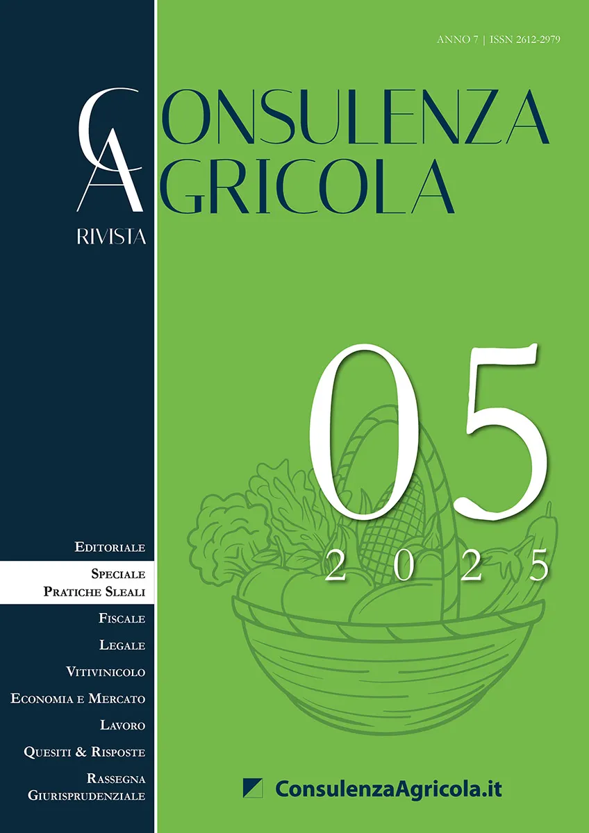 consulenza agricola 5 2025