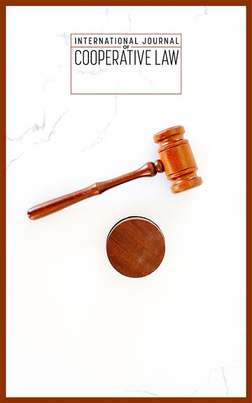 Internationa Journal of Cooperative Law